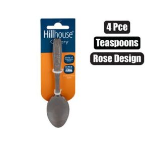Cutlery Teaspoons 4-piece Rose Hillhouse