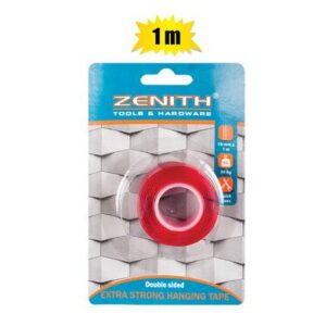 Tape Dbl-sided Extreme 18 x 1000mm Zenith