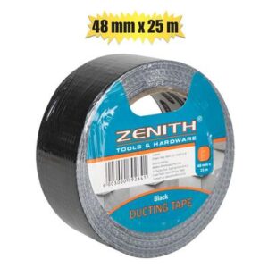 Tape Ducting Black 48mmx 25m Zenith