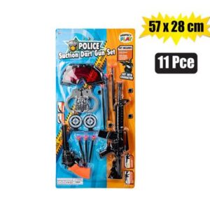 Perfect Play Gun Rifle Suction Dart Police Set 57 x 28c