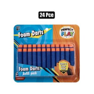 Perfect Play Gun Refill Foam Darts 24-piece