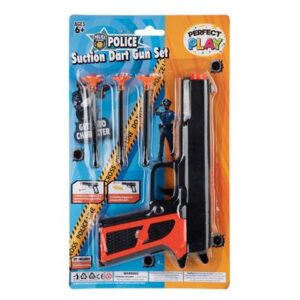 Perfect Play Gun Hand Suction Dart Police Set