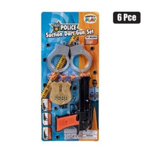 Perfect Play Gun Hand Suction Dart Cuff Set 28cm 6-piece
