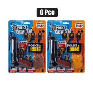 Perfect Play Gun Hand Soft Bullet Police Set 6-piece