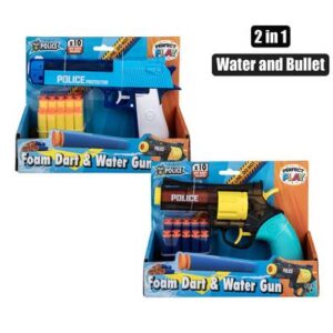 Perfect Play Gun Foam Dart 23cm 2 in 1 Bullet/water