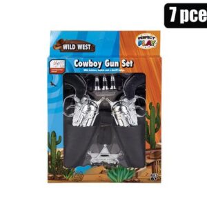Perfect Play Guns Hand 7-piece Wild-west Playset with Holste