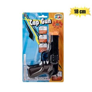 Perfect Play Gun Hand Cap 8 Shot 18cm