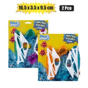Aquanautics Gun Water 2-piece 16.5 x 3.5 x 9.5cm Each