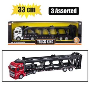 Perfect Play Die Cast Truck & Trailer 33cm Assorted