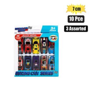 Perfect Play Die Cast Set 10-piece Racers 7cm Each