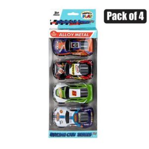 Perfect Play Alloy Racing Pack of 4 Assorted