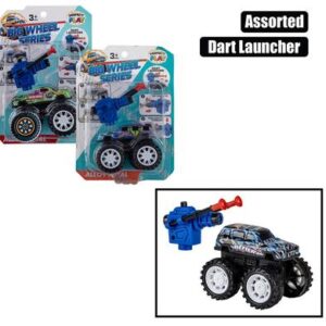 Perfect Play Alloy Stunt Monster P/b Dart Shoot 10cm