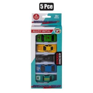 Perfect Play Die Cast Set 5-piece Racer Set