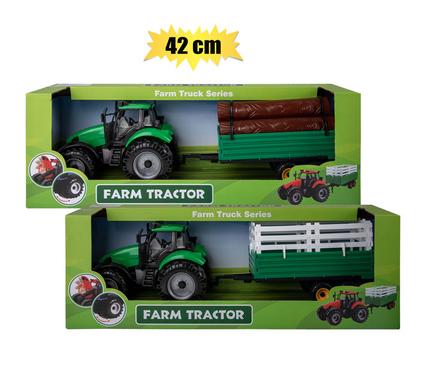 Farm Tractor Large Set 42cm Toy Vehicle
