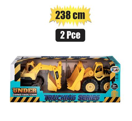 Perfect Play Construction 2-piece 38cm Toy Vehicle