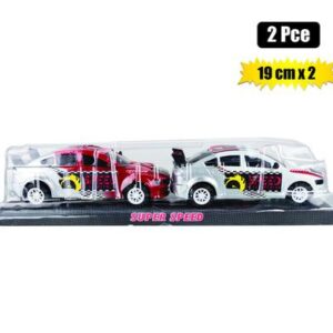 Perfect Play Racer Car Sports Set Pack 19cmx 2 Toy Vehicle