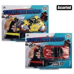 Perfect Play Launch & Go Trigger Bike/ Car Toy Vehicle