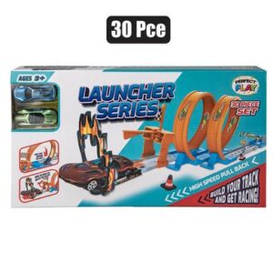 Perfect Play Launch & Go 2 Loop Track 42 x 24cm Toy Vehicle