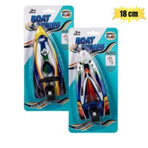 Perfect Play Boat Wind Up 18cm Toy Vehicle