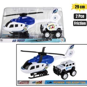 Perfect Play Helicopter Friction 29cm 2-piece Toy Vehicle