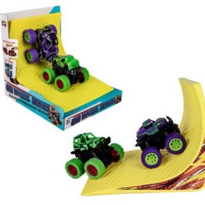 Perfect Play Friction Set of 2 with Ramp Toy Vehicle
