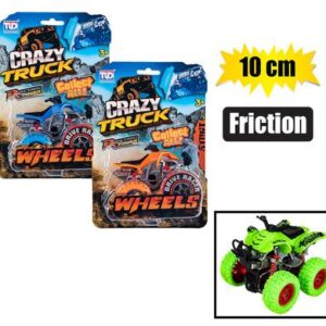 Jeep Monster Quad Friction 10cm Toy Vehicle