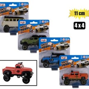 Maisto Dinky 4 x 4 Rebels Assorted