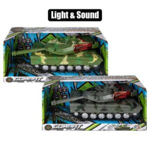 Perfect Play Battery Operated Tank with Sound & Light 19