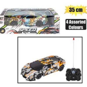 Perfect Play Battery Operated Rc Racer Graffiti 35cm