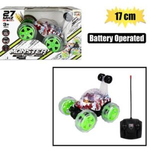 Perfect Play Battery Operated Rc Stunt Car Graff 17cm