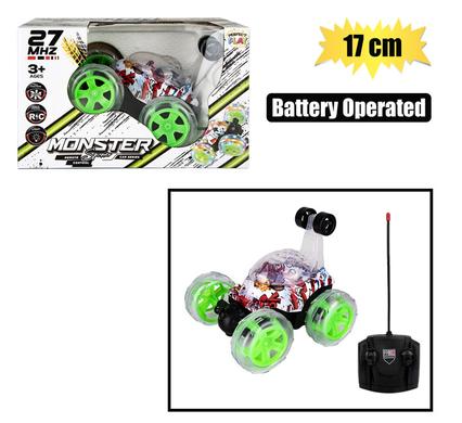 Perfect Play Battery Operated Rc Stunt Car Graff 17cm