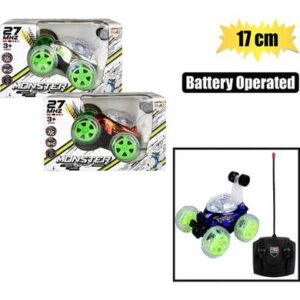 Perfect Play Battery Operated Rc Stunt Car Mtl 17cm