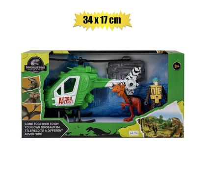 Perfect Play Boys Playset Dinosaur World 34 x 17cm