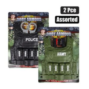 Perfect Play Boys Playset Body Armour 2-piece, 32 x 29cm