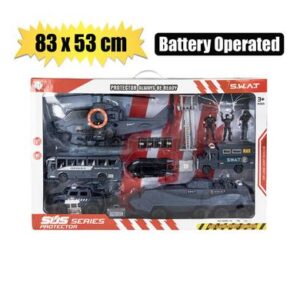 Boys Playset Combat Swat Battery-operated 83 x 53cm