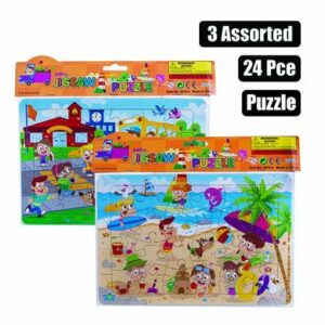 Jigsaw Puzzle Cartoon 24-piece – Assorted