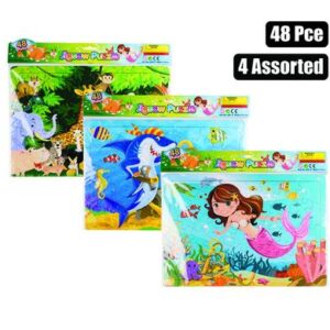 Jigsaw Puzzle Educational 48-piece – Assorted