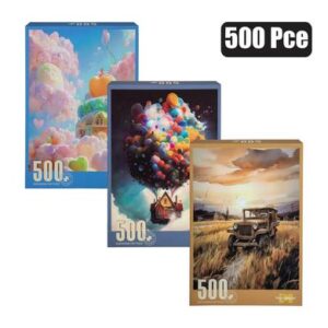 Jigsaw Puzzle 500-piece – Assorted