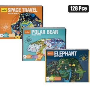 Jigsaw Puzzle Animal Shaped 128-piece