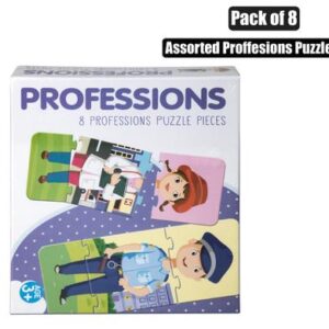 Jigsaw Puzzle Professions 24-piece 8 Assorted