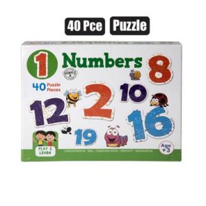 Jigsaw Puzzle Numbers 40-piece
