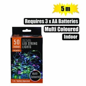 Light Fairy led-50x Colour 5m Battery-operated
