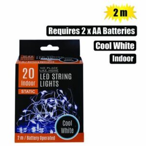 Light Fairy led-20x Cool White 2m Battery-operated