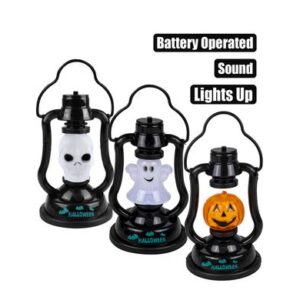 Ornament Light Lantern Oil with Sound Battery-operated Assorted