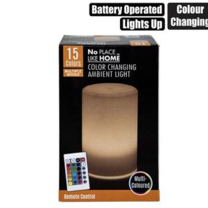 Ornament Light Cylinder Lamp with Remote