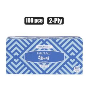 Tissues 100-piece Box 18 x 20cm 2-ply