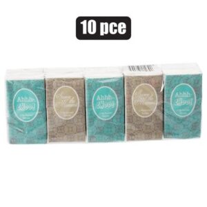 Tissues 10-piece 2-ply