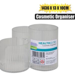 Health Glow Cosmetic Organiser 14.6 x 13.7 x 10cm