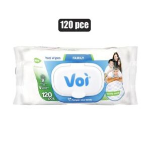 Voi Wet-wipes 120-piece 16 x 19cm Family
