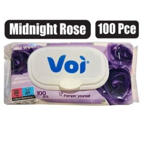 Voi Wet-wipes 100-piece Midnight Rose